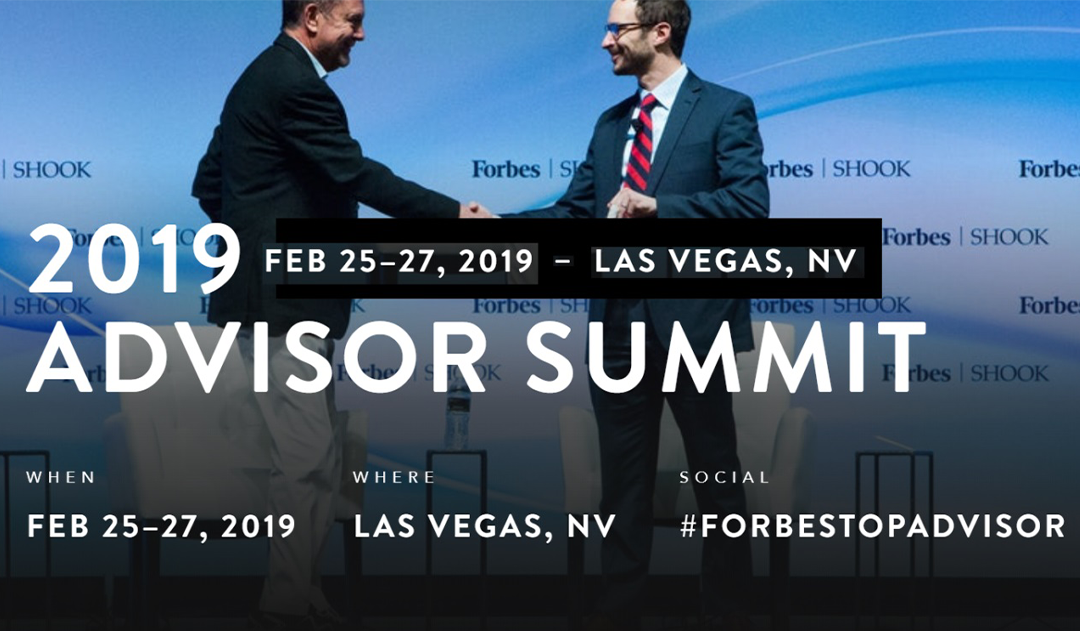 Financial Advisor David Kassir for 2019 Forbes Top Advisor Summit