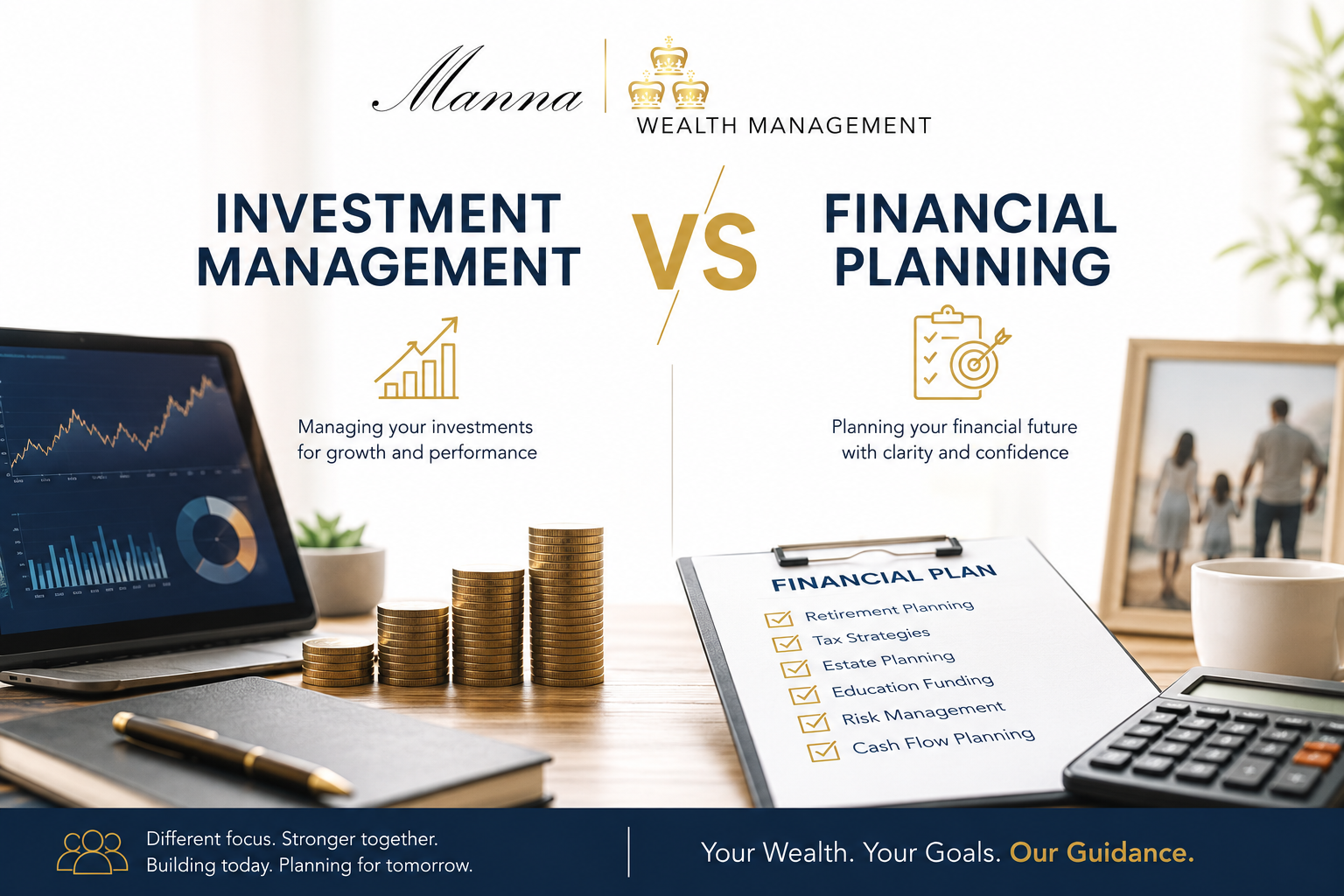 Investment Management vs Financial Planning What Is the Difference Investment Management vs Financial Planning: What Is the Difference?