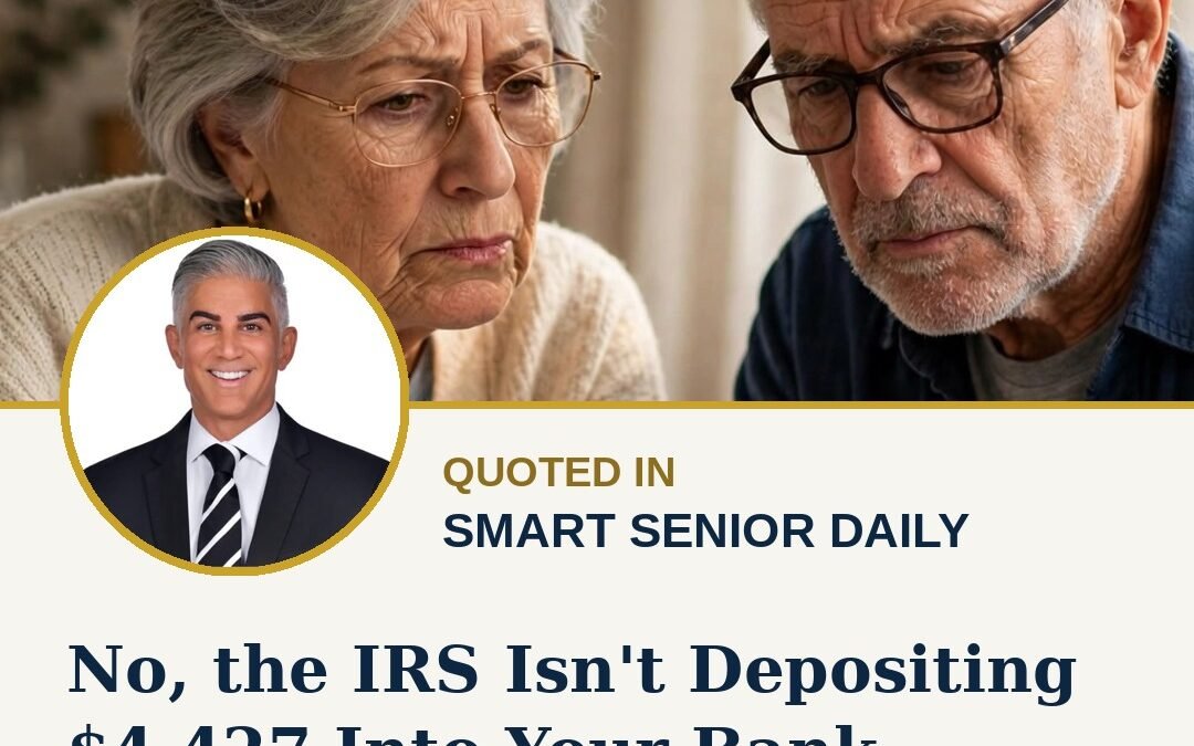 David Kassir Featured in Smart Senior Daily on the Viral $4,427 IRS Claim